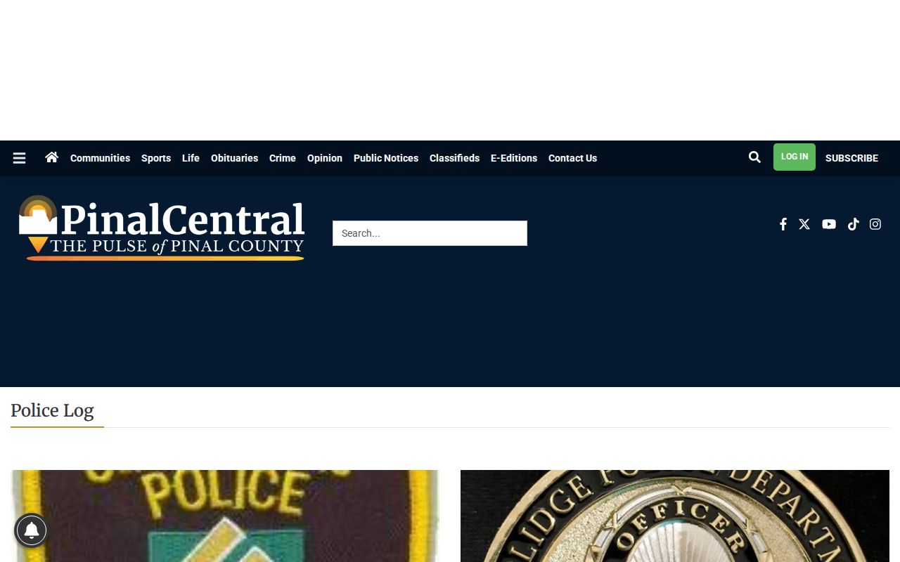 PinalCentral Pinal County crime news and arrest report coverage